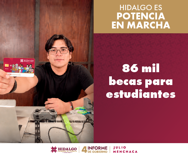86 mil becas